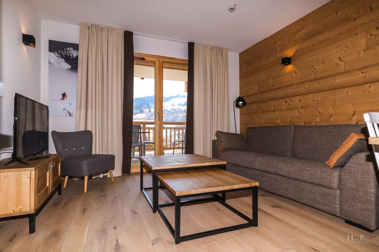 Aparthotel Terresens - Les Fermes Du Mont-Blanc Combloux Exterior foto