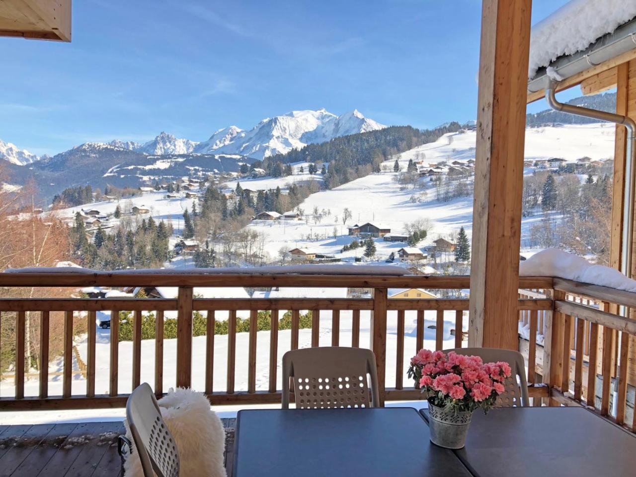 Aparthotel Terresens - Les Fermes Du Mont-Blanc Combloux Exterior foto